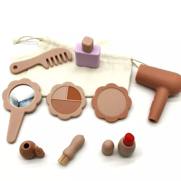 Jeu d’Imitation – Kit de Beauté en Silicone