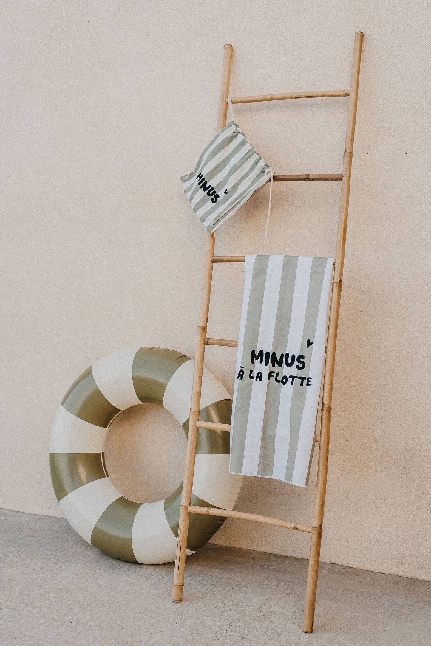 Serviette Microfibre Enfant « Minus à la Flotte » – Vert