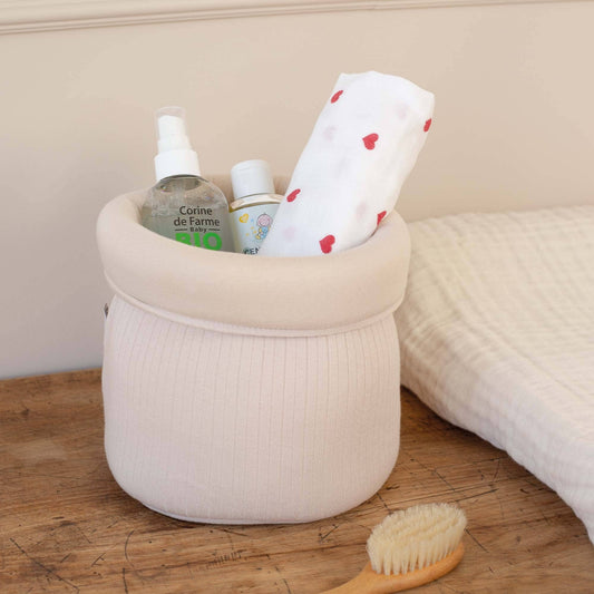 Lot de 3 langes 70x70cm - Coeurs Rouge