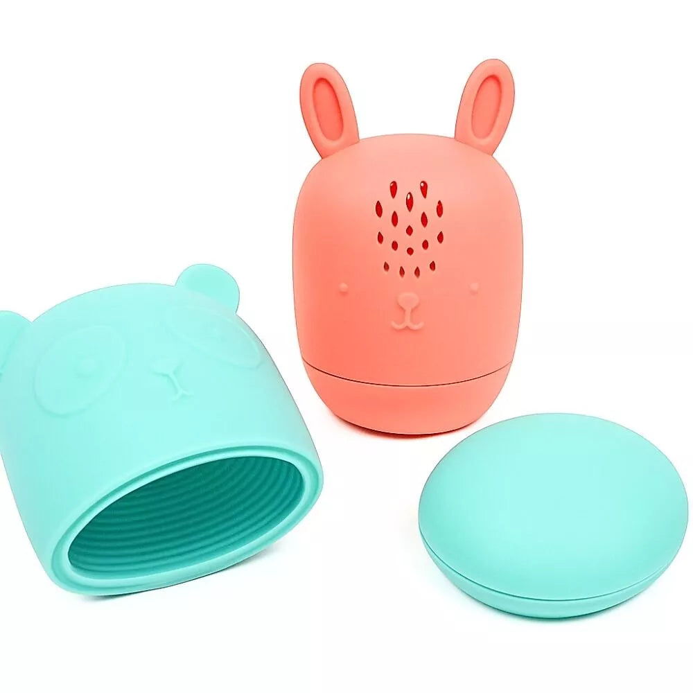 Jouets de Bain – Panda & Lapin Aspergeurs en Silicone