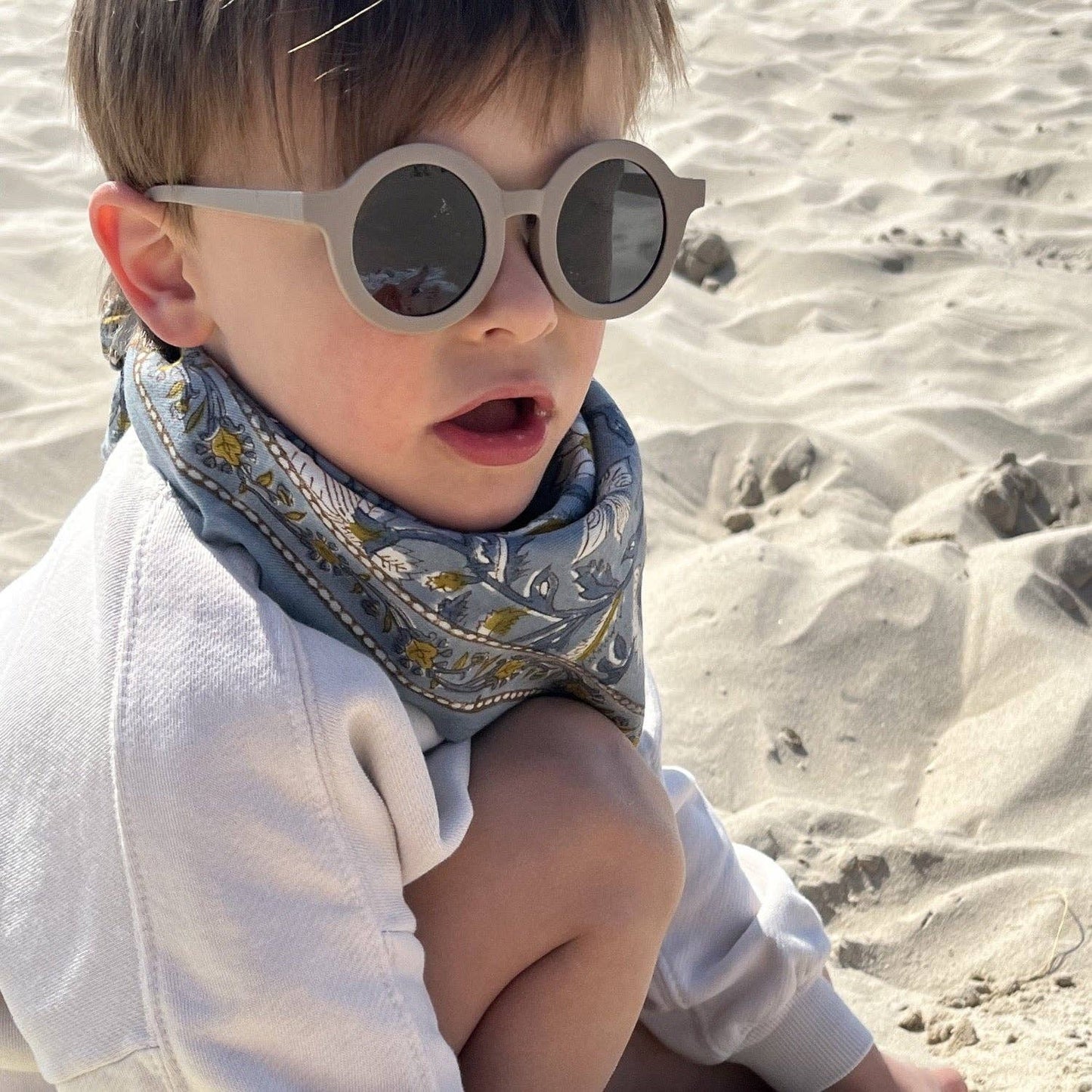 Foulard Bébé & Enfant Delhi – Céladon, 50 cm