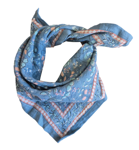 Foulard Bébé & Enfant Cagliari – Bleu, 50 cm