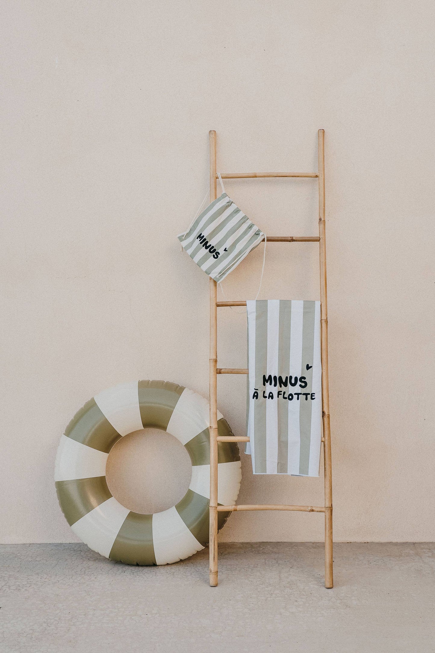 Serviette Microfibre Enfant « Minus à la Flotte » – Vert